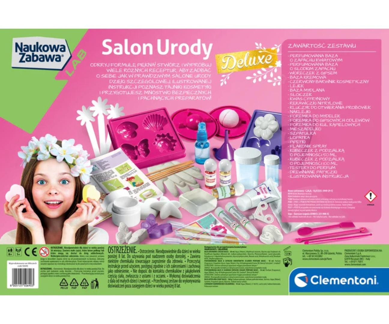 Clementoni Naukowa Zabawa Lab 50690 Salon Urody — zdjęcie 2