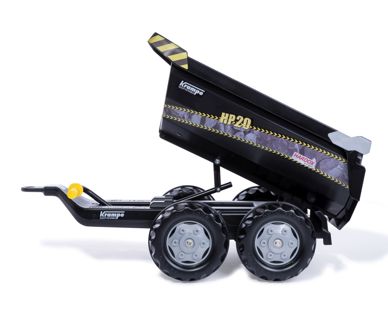 Rolly Toys 123230 Przyczepa Rolly-Halfpipe Półwywrotka Krampe, 2-osie — zdjęcie 3
