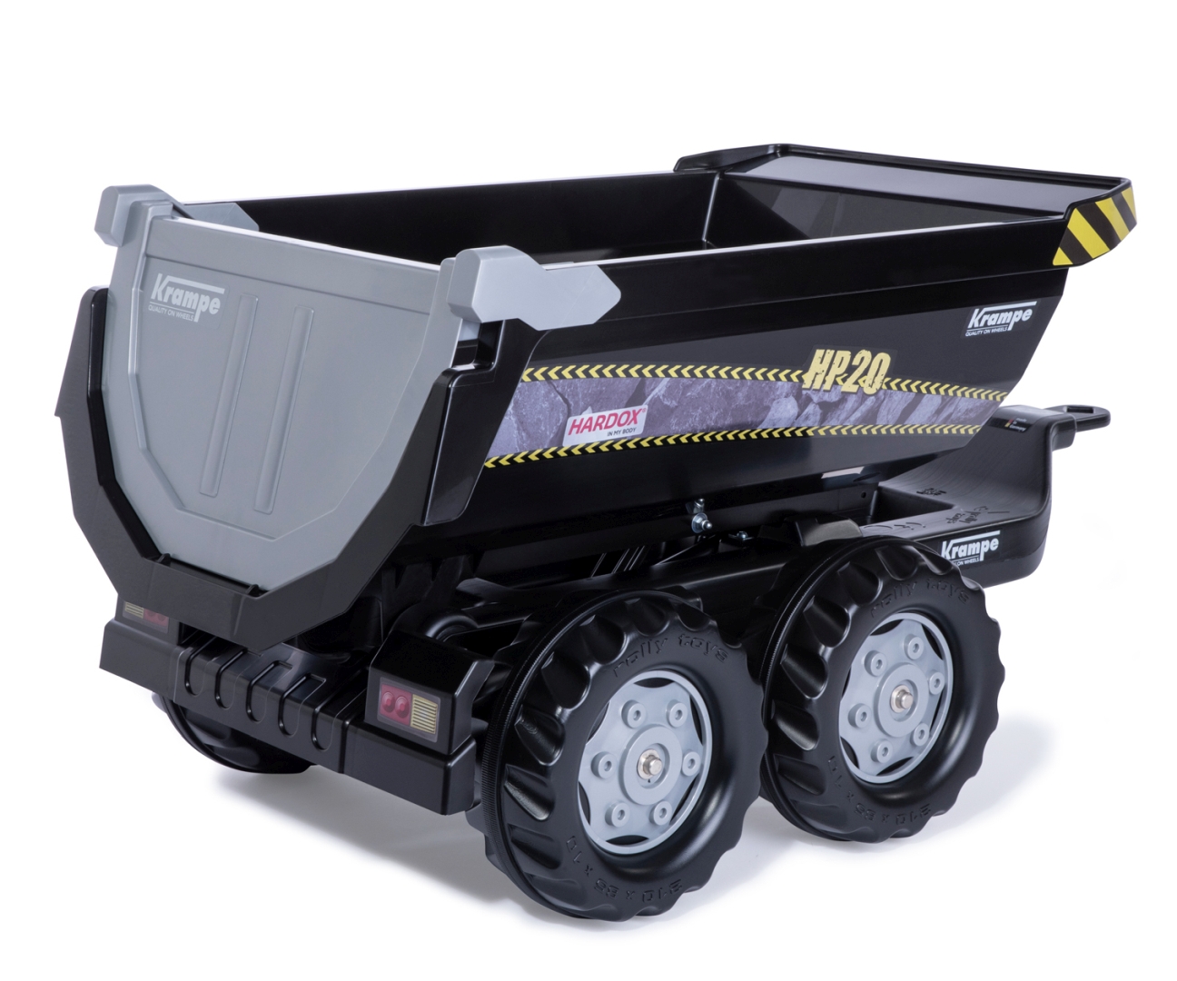 Rolly Toys 123230 Przyczepa Rolly-Halfpipe Półwywrotka Krampe, 2-osie — zdjęcie 5