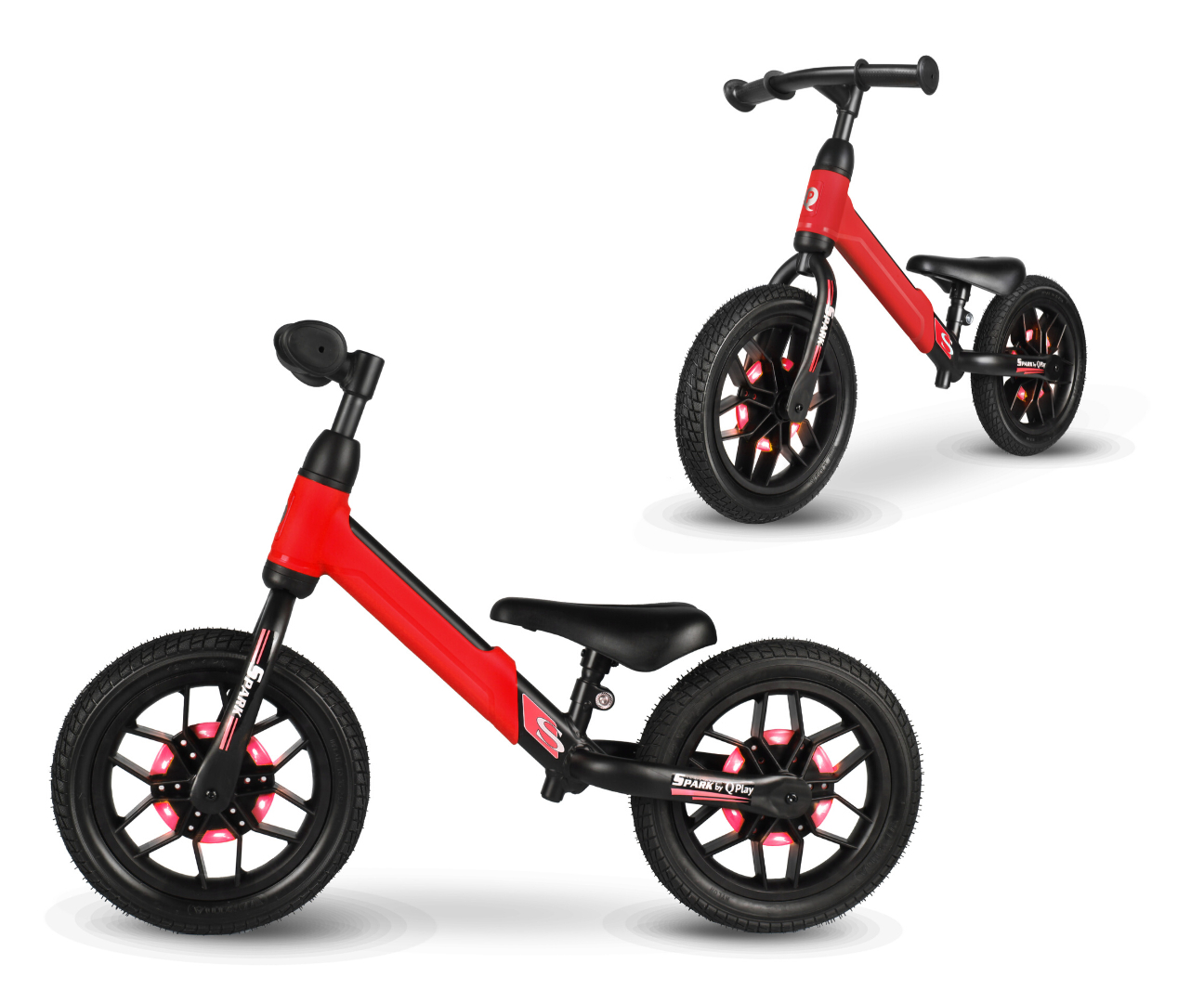 Qplay Rowerek Biegowy Spark Red — zdjęcie 4