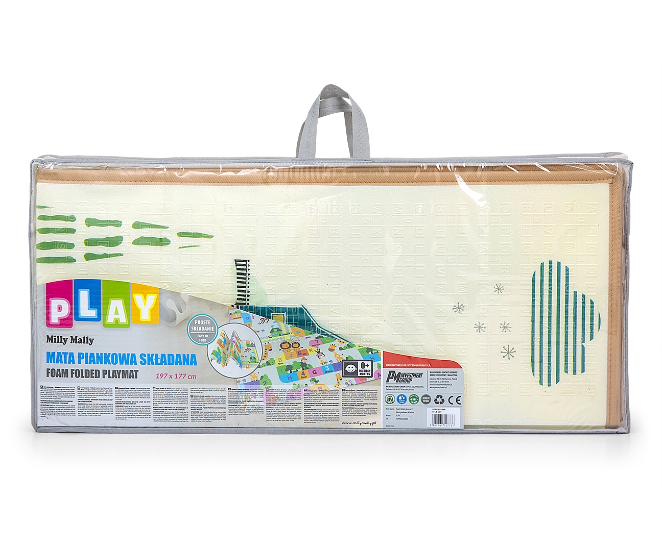 Milly Mally Mata piankowa składana Play Street T1 — zdjęcie 7