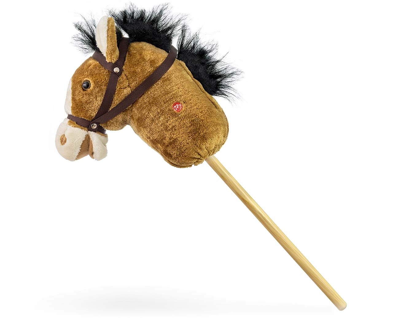 Hobby Horse on a Stick Light Brown