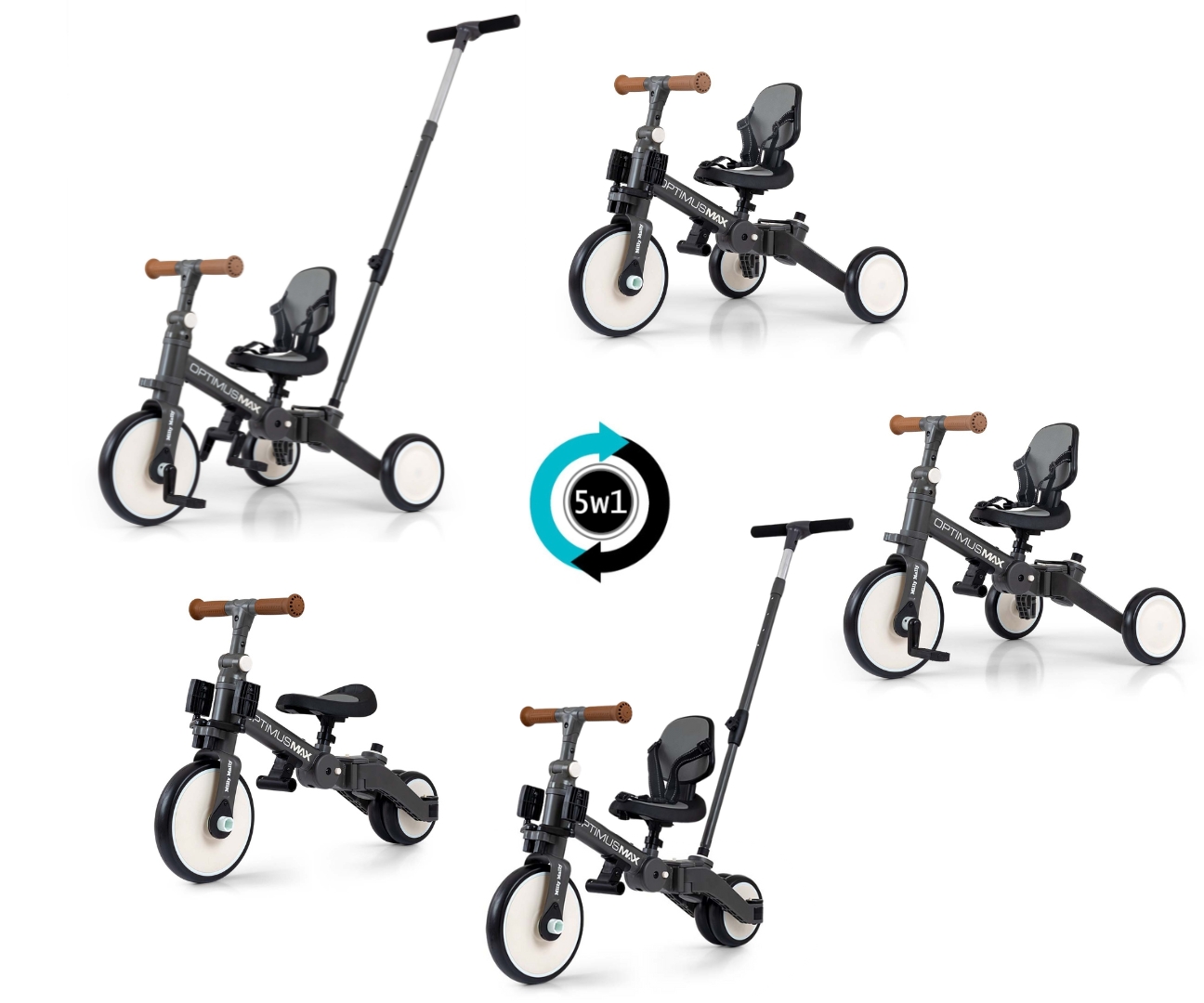 ND18_6265 Milly Mally Rowerek 5w1 Optimus Max Dar