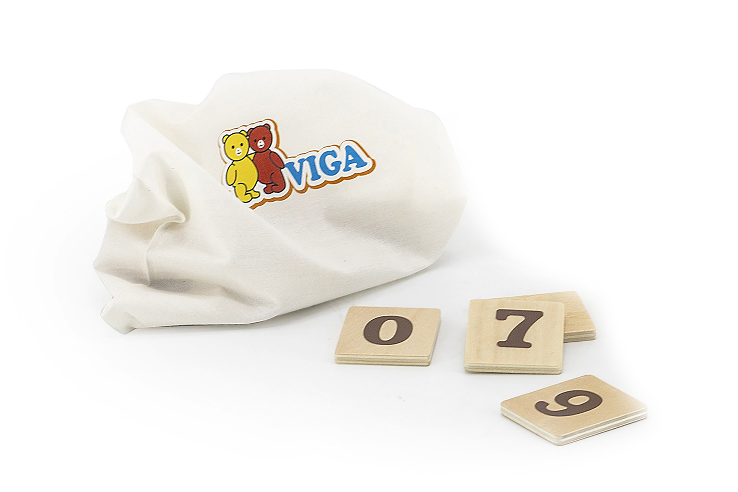 Viga 44547 Drewniany zegar - nauka godzin — zdjęcie 3