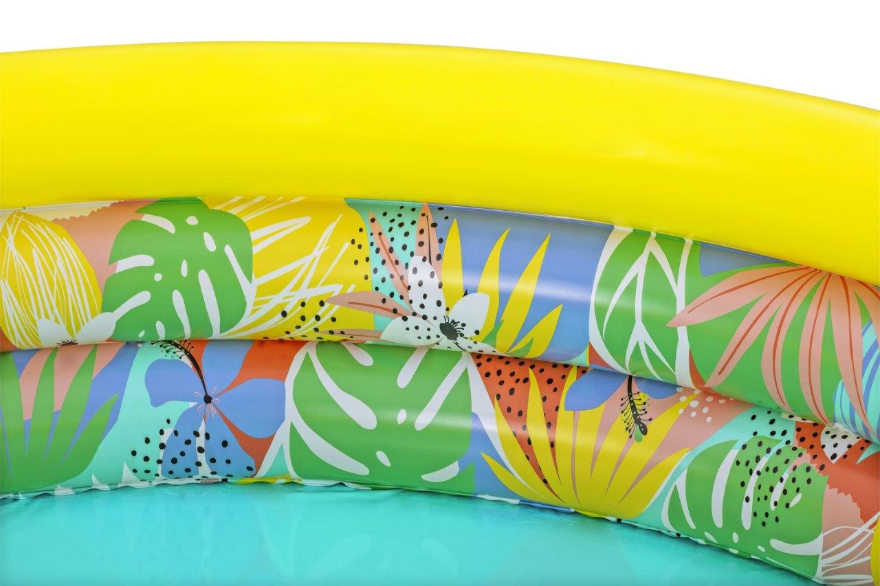 Bestway 51203 Basenik dmuchany Tropikalne rośliny 1.68m x 38cm — zdjęcie 2