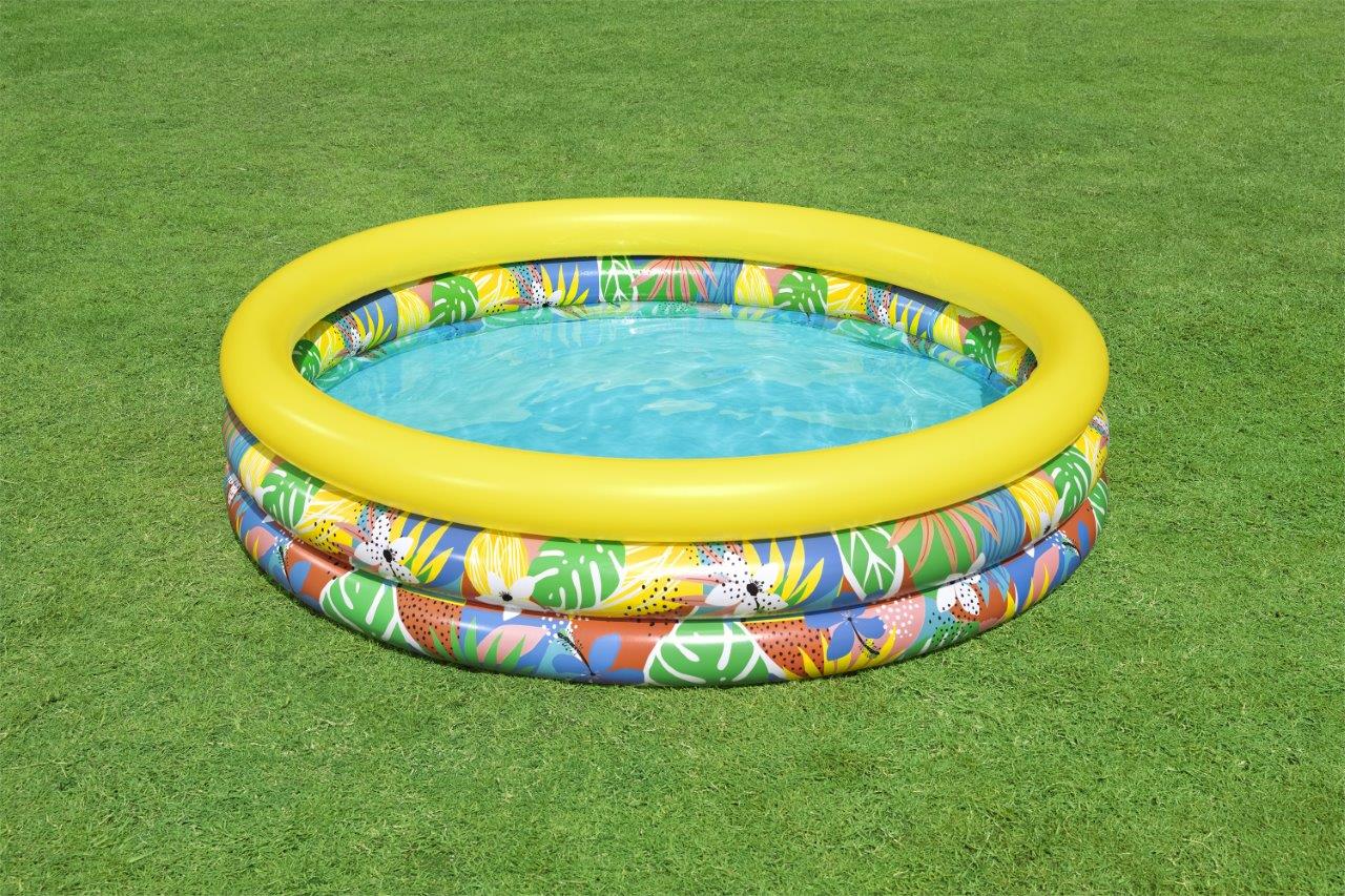 Bestway 51203 Basenik dmuchany Tropikalne rośliny 1.68m x 38cm — zdjęcie 3