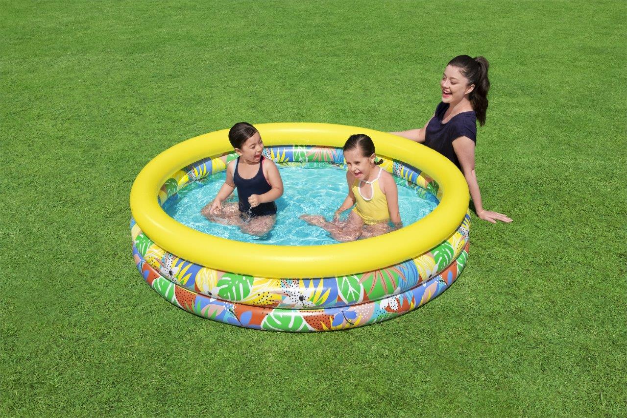 Bestway 51203 Basenik dmuchany Tropikalne rośliny 1.68m x 38cm — zdjęcie 5