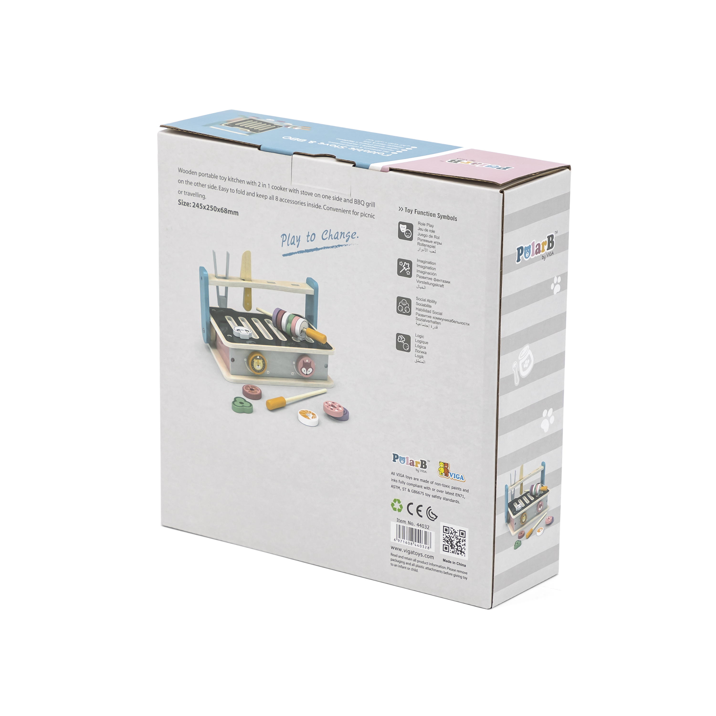 Viga 44032 PolarB Kuchenka turystyczna z akcesoriami — zdjęcie 9