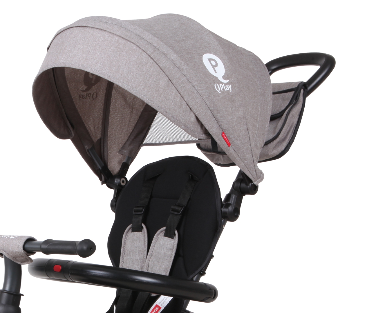 Qplay Rowerek Trójkołowy Rito Plus Grey — zdjęcie 2