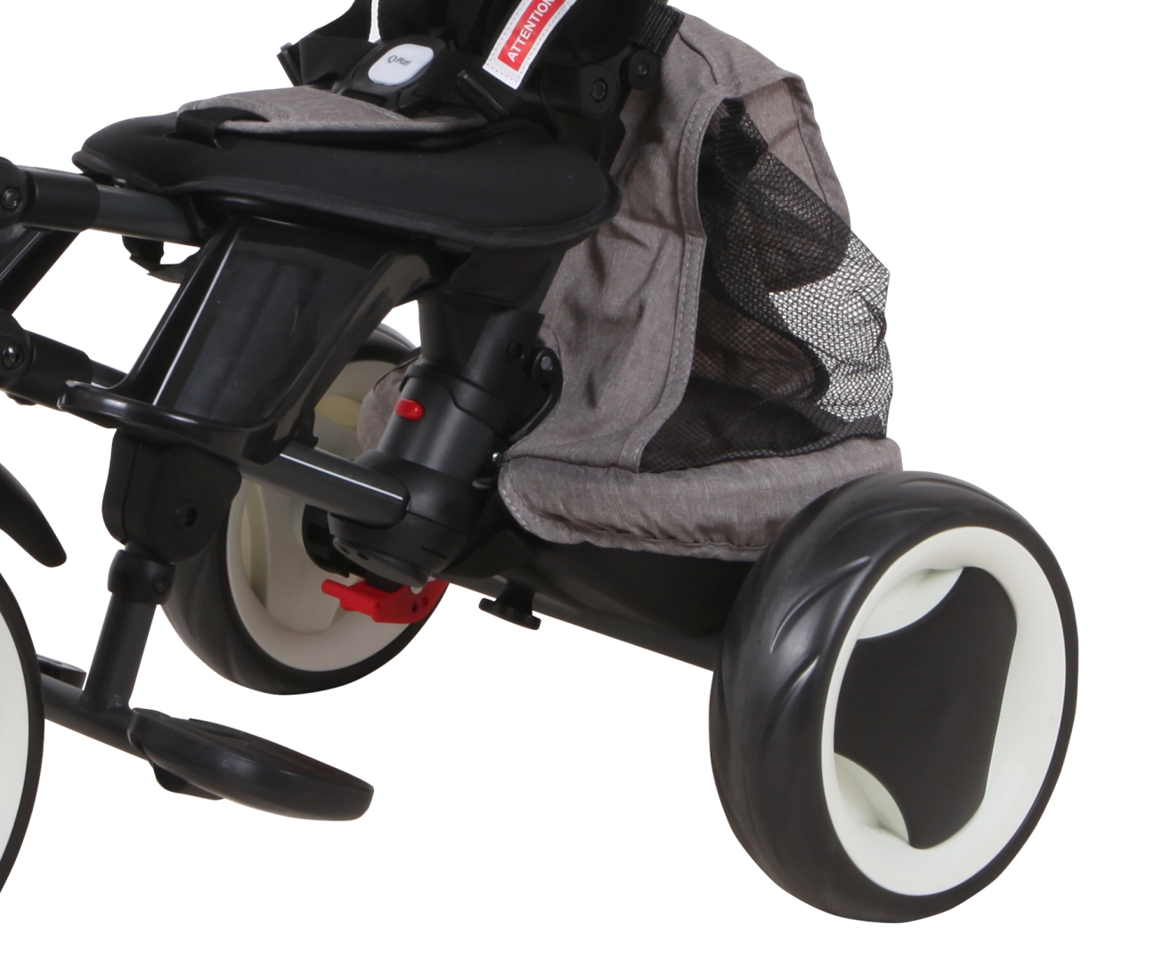 Qplay Rowerek Trójkołowy Rito Plus Grey — zdjęcie 4