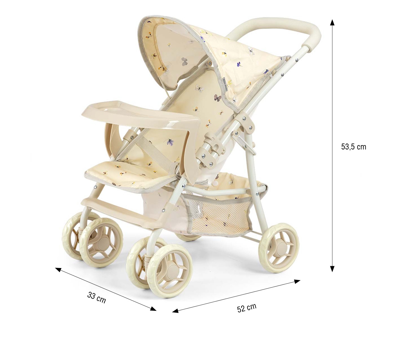 ND18_6244 Milly Mally Wozek dla lalek Kate Nature