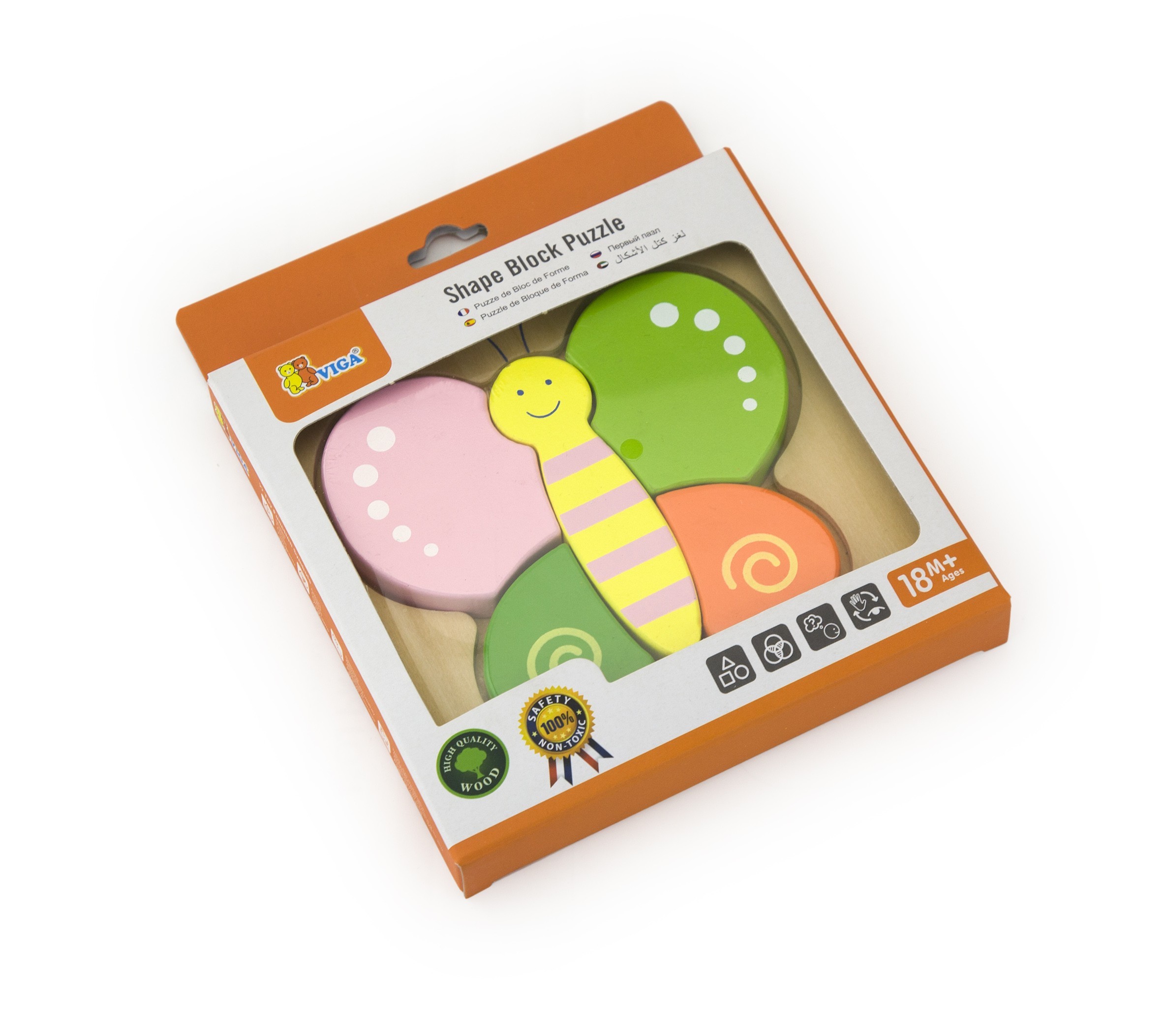 Viga 50170 Pierwsze puzzle maluszka - motyl — zdjęcie 3