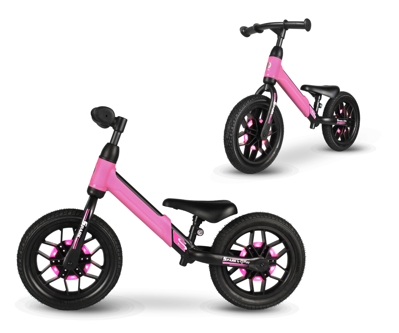Qplay Rowerek Biegowy Spark Pink — zdjęcie 4