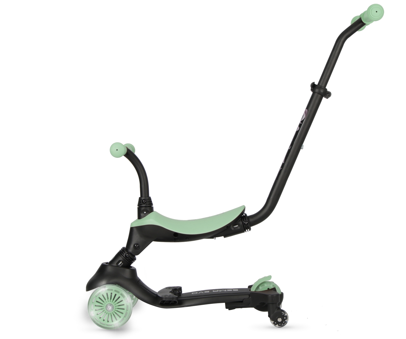 Qplay Hulajnoga Sema Evo 3w1 Green — zdjęcie 2