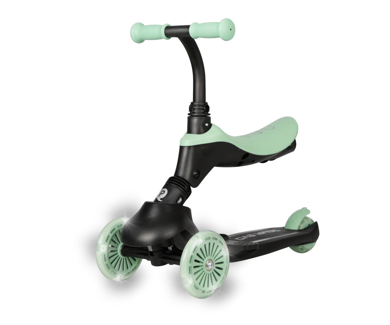 Qplay Hulajnoga Sema Evo 3w1 Green — zdjęcie 4
