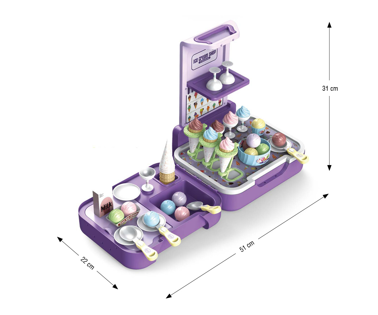 TinyMini 70760 Walizka lodziarnia 3w1 — zdjęcie 12