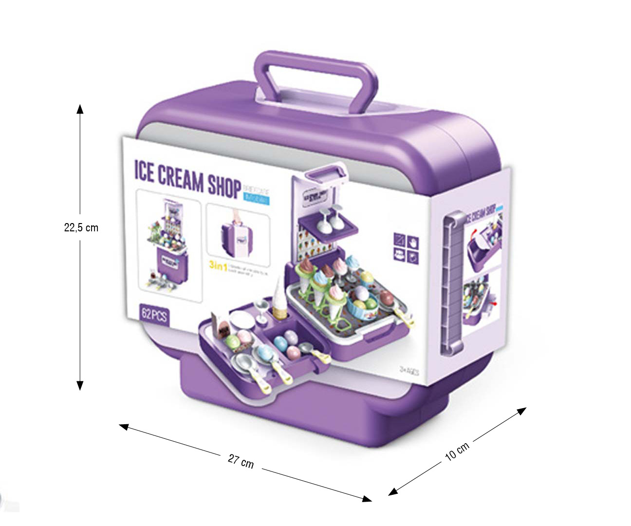 TinyMini 70760 Walizka lodziarnia 3w1 — zdjęcie 14