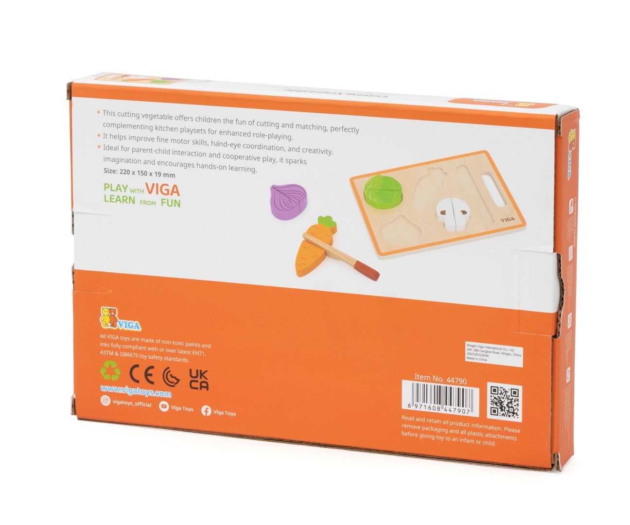 Viga 44790 Zabawa w krojenie – kolorowe warzywa — zdjęcie 16