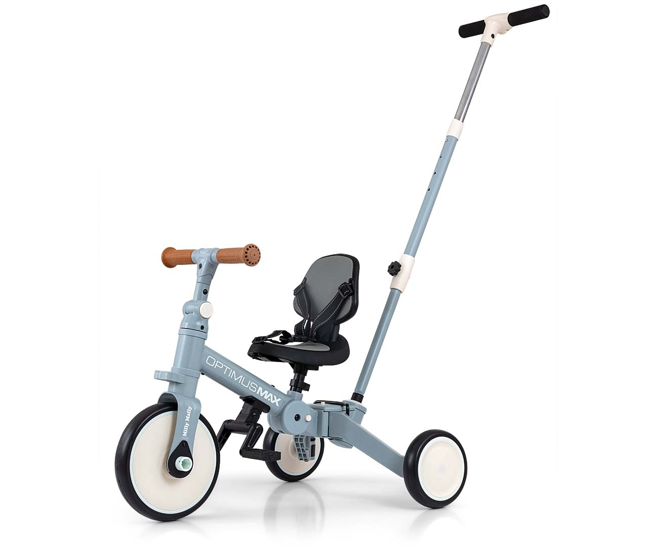 Milly Mally Rowerek 5w1 Optimus Max Denim