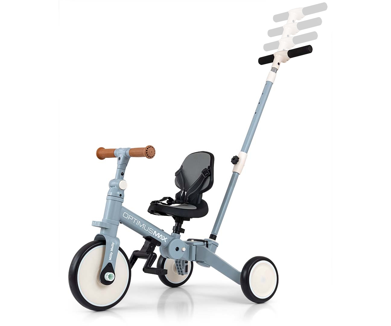 Milly Mally Rowerek 5w1 Optimus Max Denim — zdjęcie 2