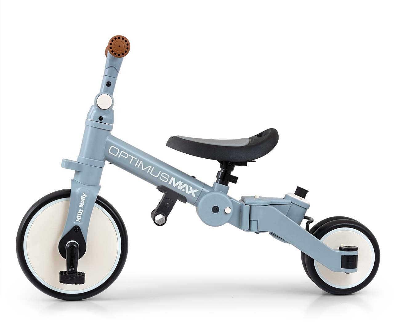 Milly Mally Rowerek 5w1 Optimus Max Denim — zdjęcie 8