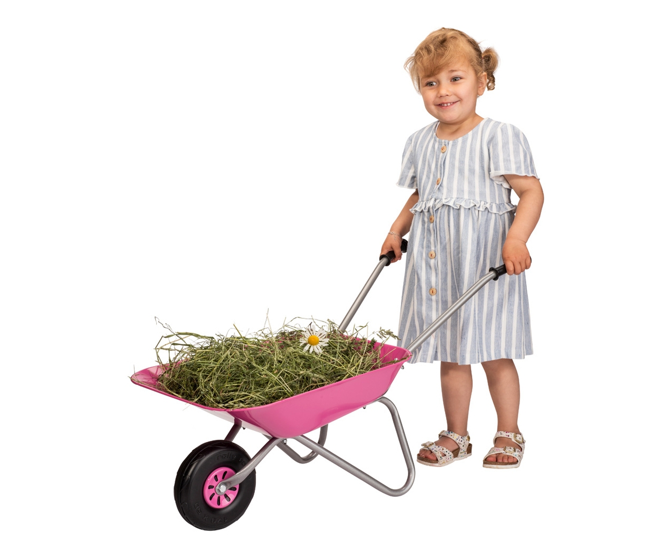 Rolly Toys 274802 Taczka Metalowa  rózowa — zdjęcie 6