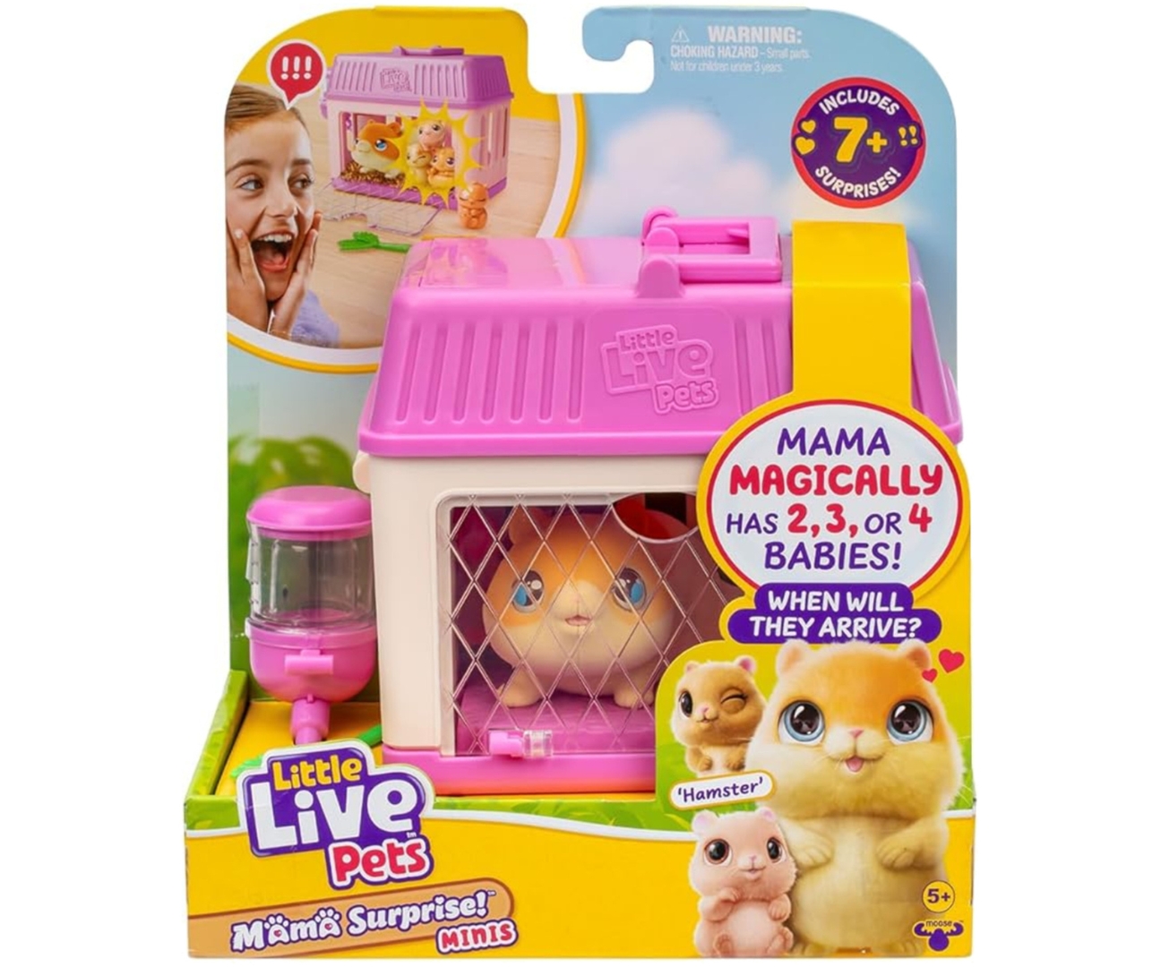 Moose 26626 Little Live Pets Mama Surprise Minis Chomik — zdjęcie 3