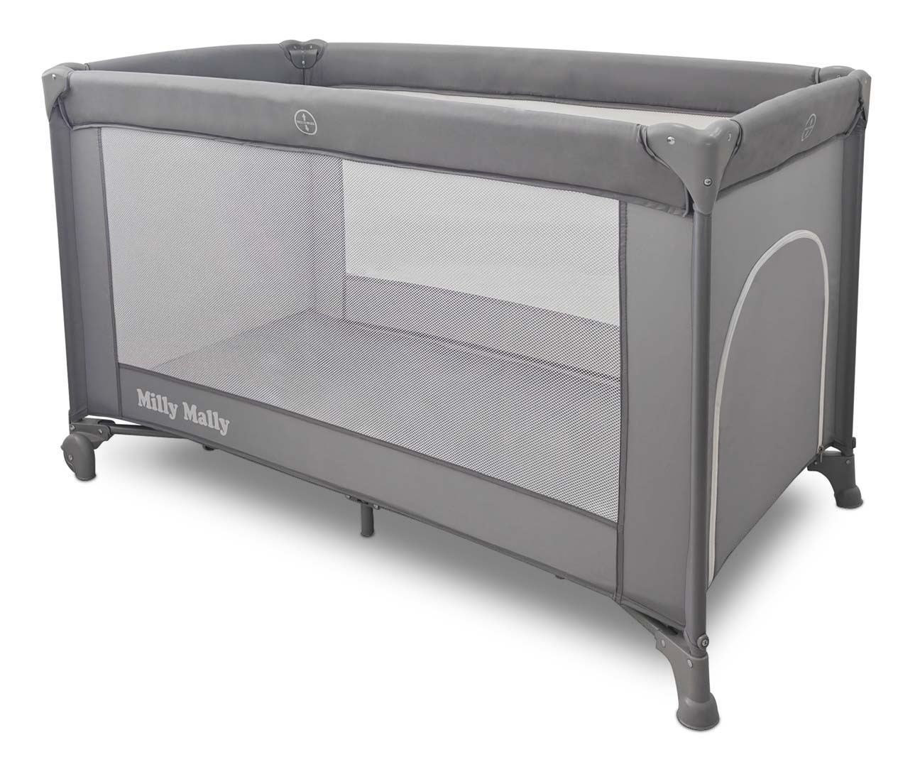 Milly Mally Łóżeczko turystyczne Mirage Grey — zdjęcie 2