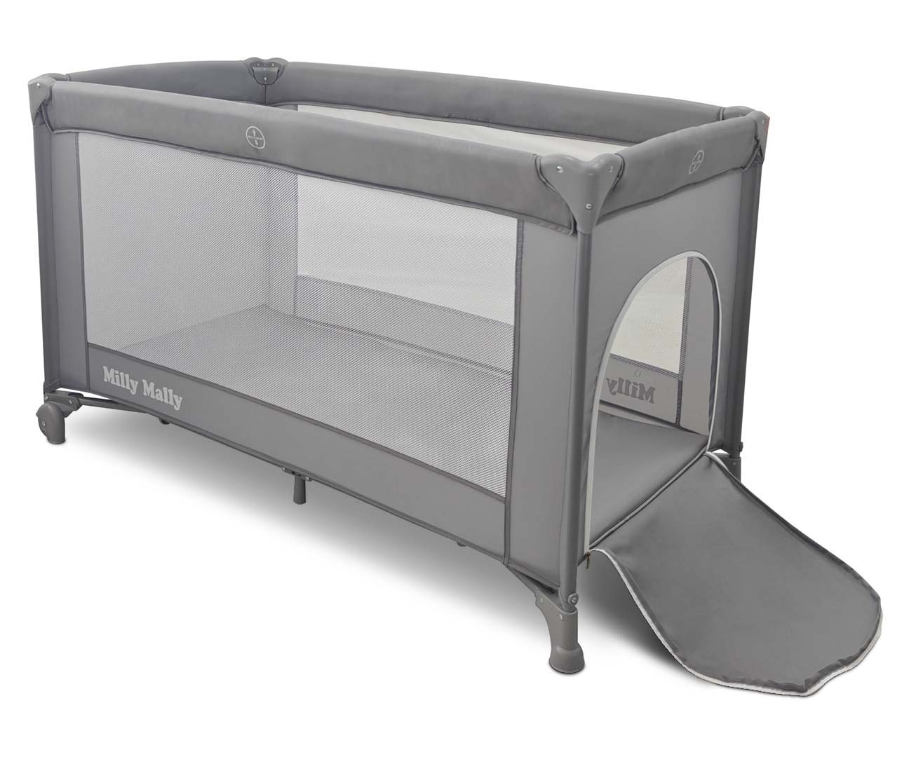 Milly Mally Łóżeczko turystyczne Mirage Grey — zdjęcie 4