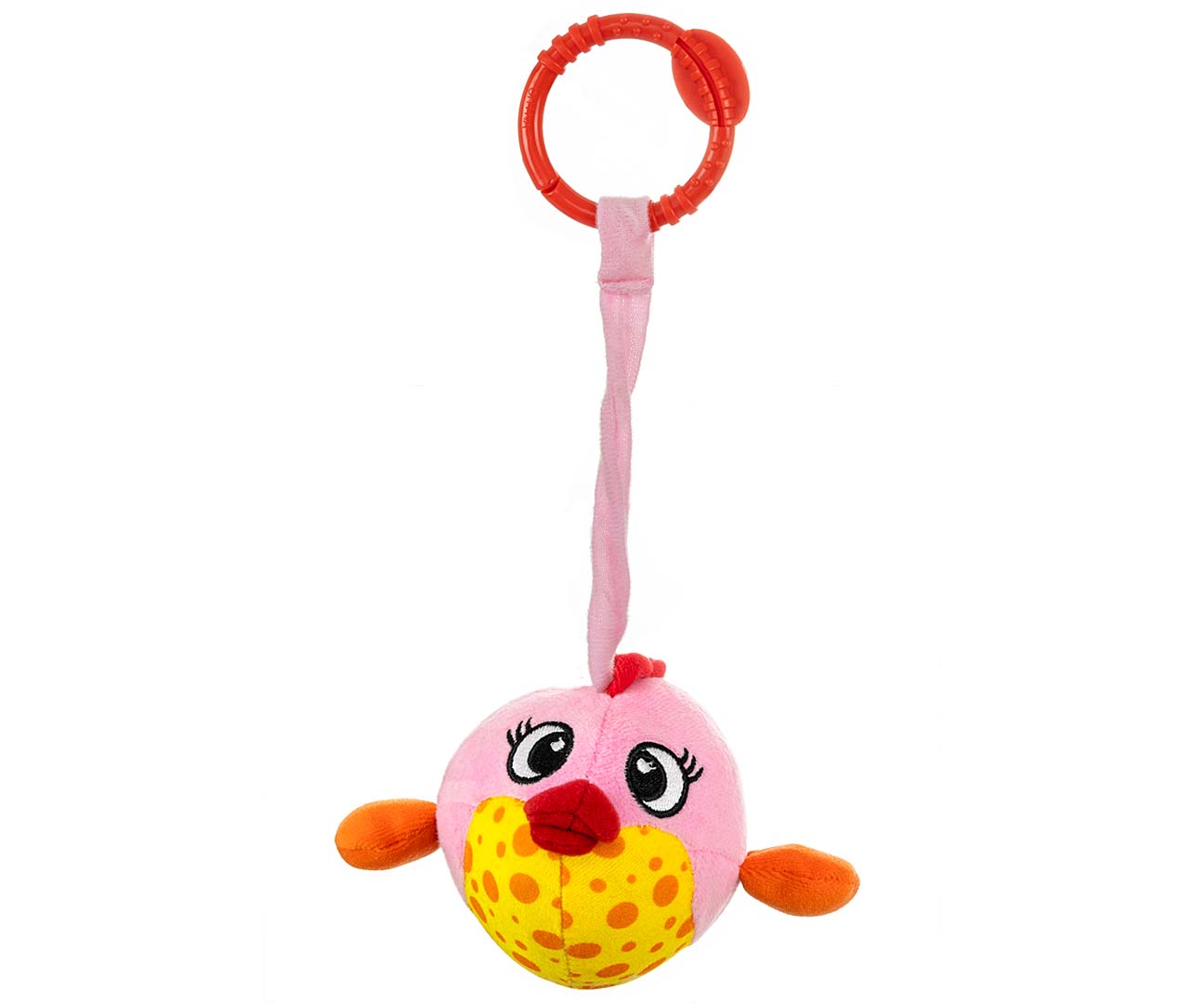Zawieszka pluszowa Rybka - Baby fish - 2882 PINK — zdjęcie 3