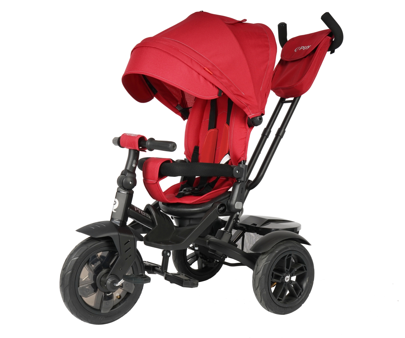 QPLAY Rowerek Trójkołowy Premium Red
