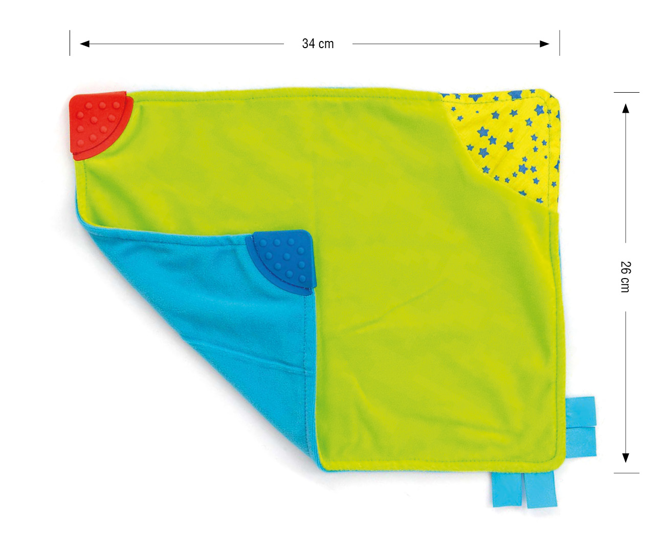 Zabawka pluszowa Kocyk - Blanky - 14325 GREEN — zdjęcie 2