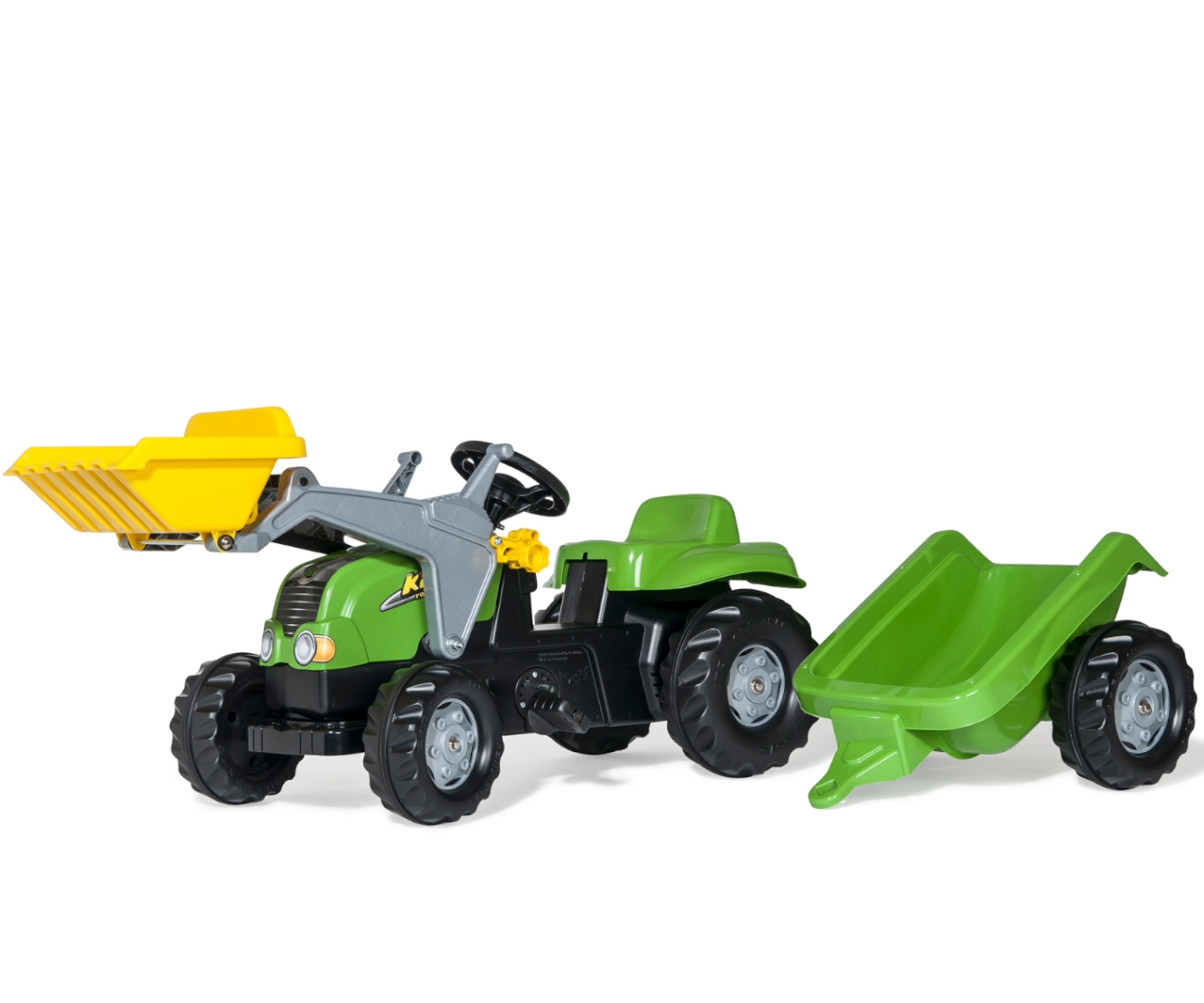 Rolly Toys 4 Traktor Rolly Kid X koos ambri ja ha..