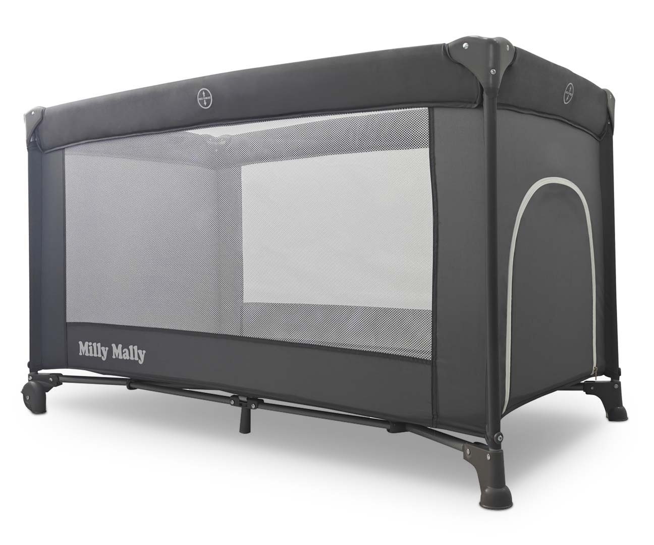 Milly Mally Łóżeczko turystyczne Mirage Dark Grey — zdjęcie 3