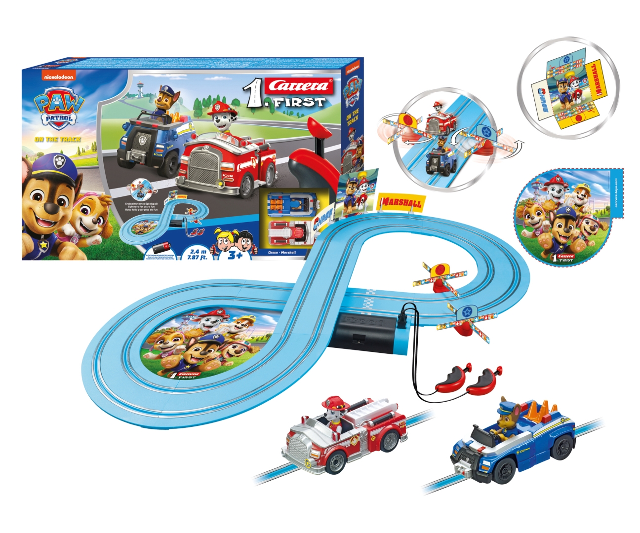Carrera First 20063056 Paw Patrol - On the Track 2,4m