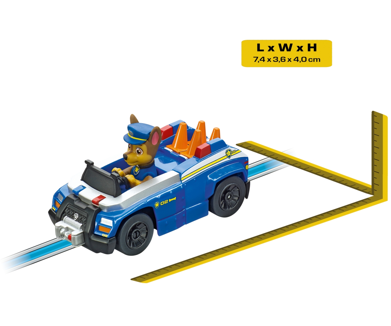 Carrera First 20063056 Paw Patrol - On the Track 2,4m — zdjęcie 12