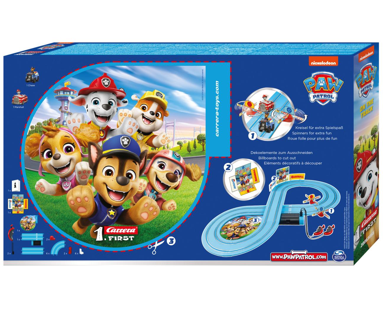 Carrera First 20063056 Paw Patrol - On the Track 2,4m — zdjęcie 15