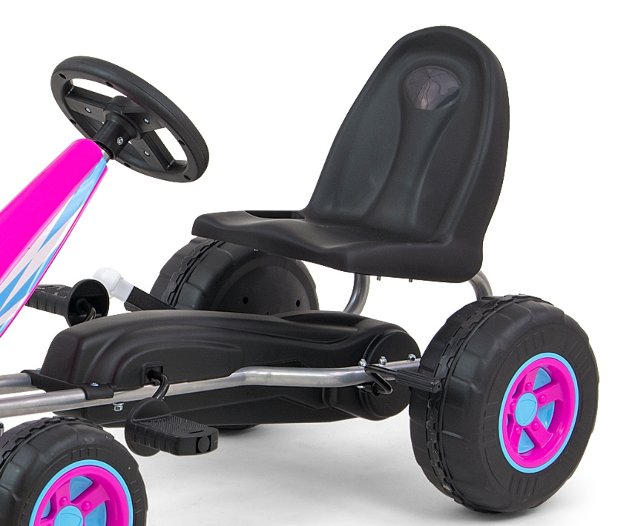 Milly Mally Gokart na pedały Viper Pink — zdjęcie 7