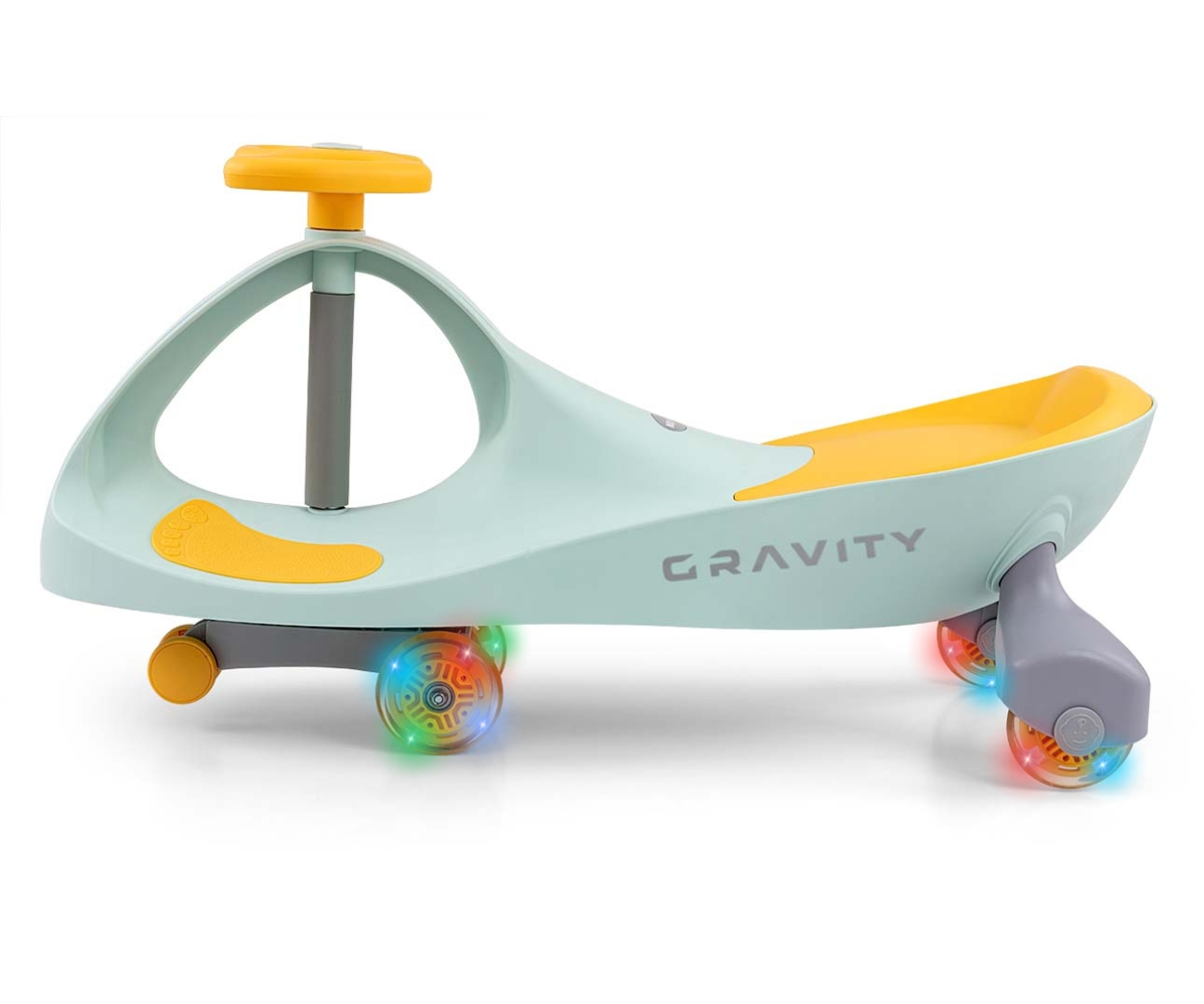 Milly Mally Jeździk Grawitacyjny Gravity Lime Yellow — zdjęcie 3