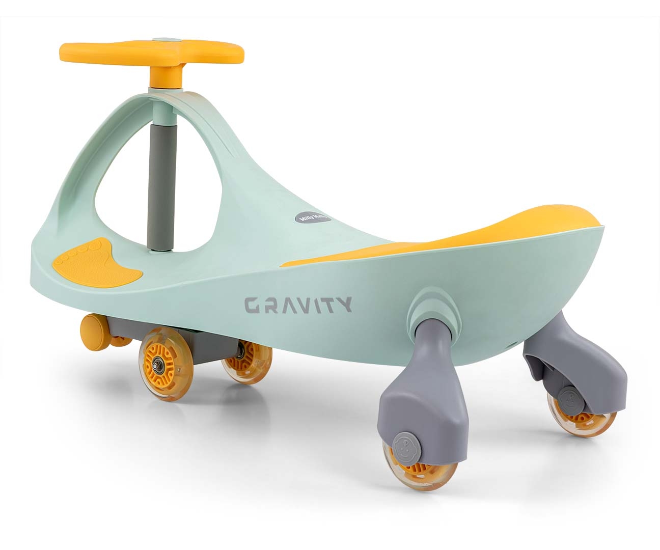 Milly Mally Jeździk Grawitacyjny Gravity Lime Yellow — zdjęcie 5