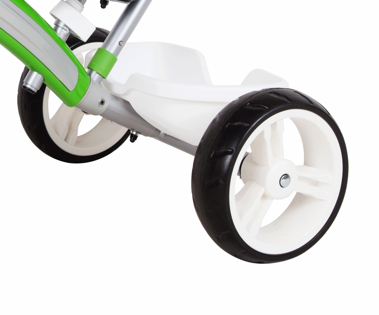 Qplay Rowerek Trójkołowy Elite Plus Green — zdjęcie 9