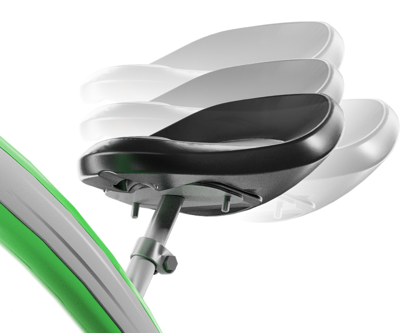 Qplay Rowerek Trójkołowy Elite Plus Green — zdjęcie 11
