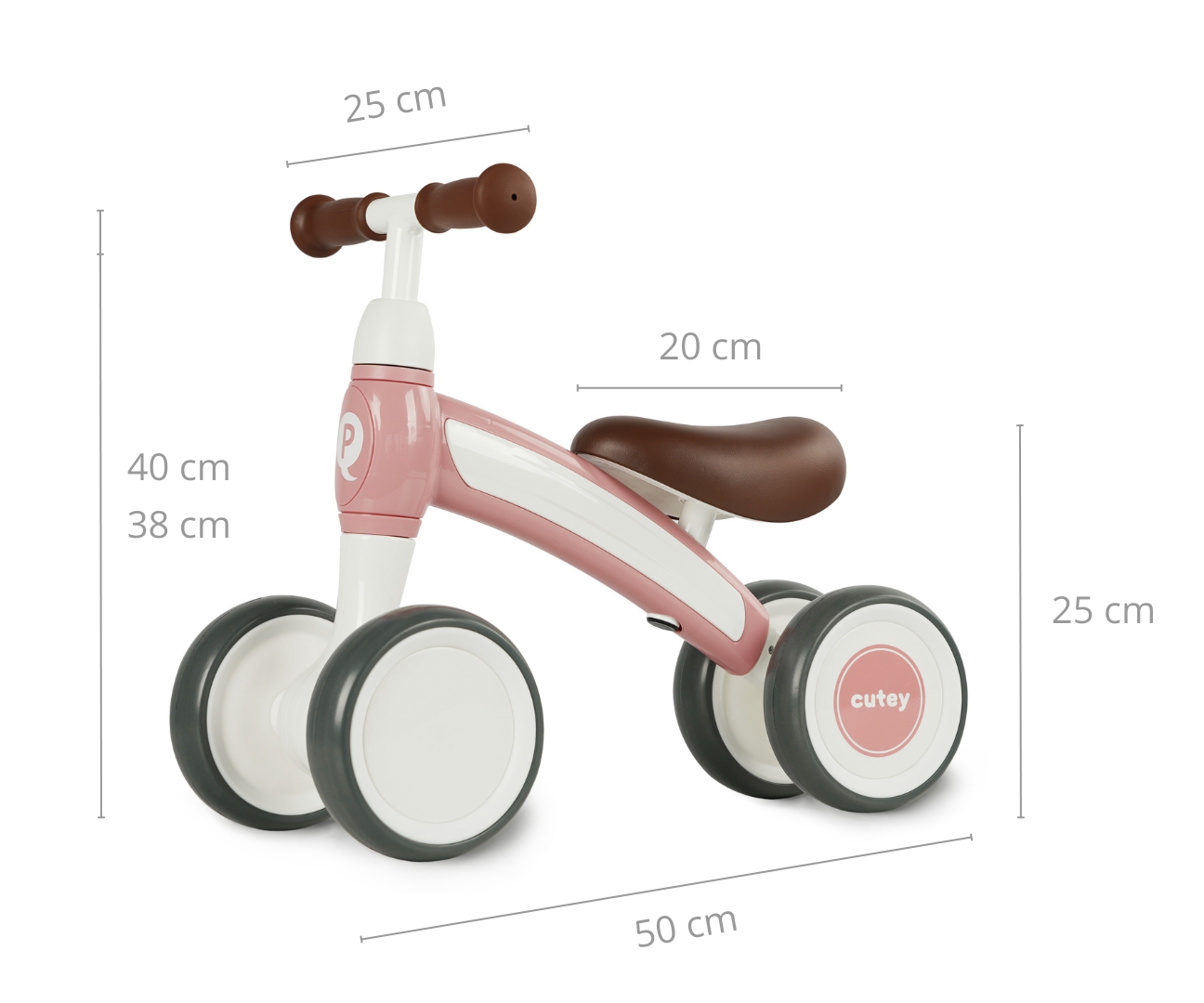 Qplay Pojazd Cutey Retro Pink — zdjęcie 8