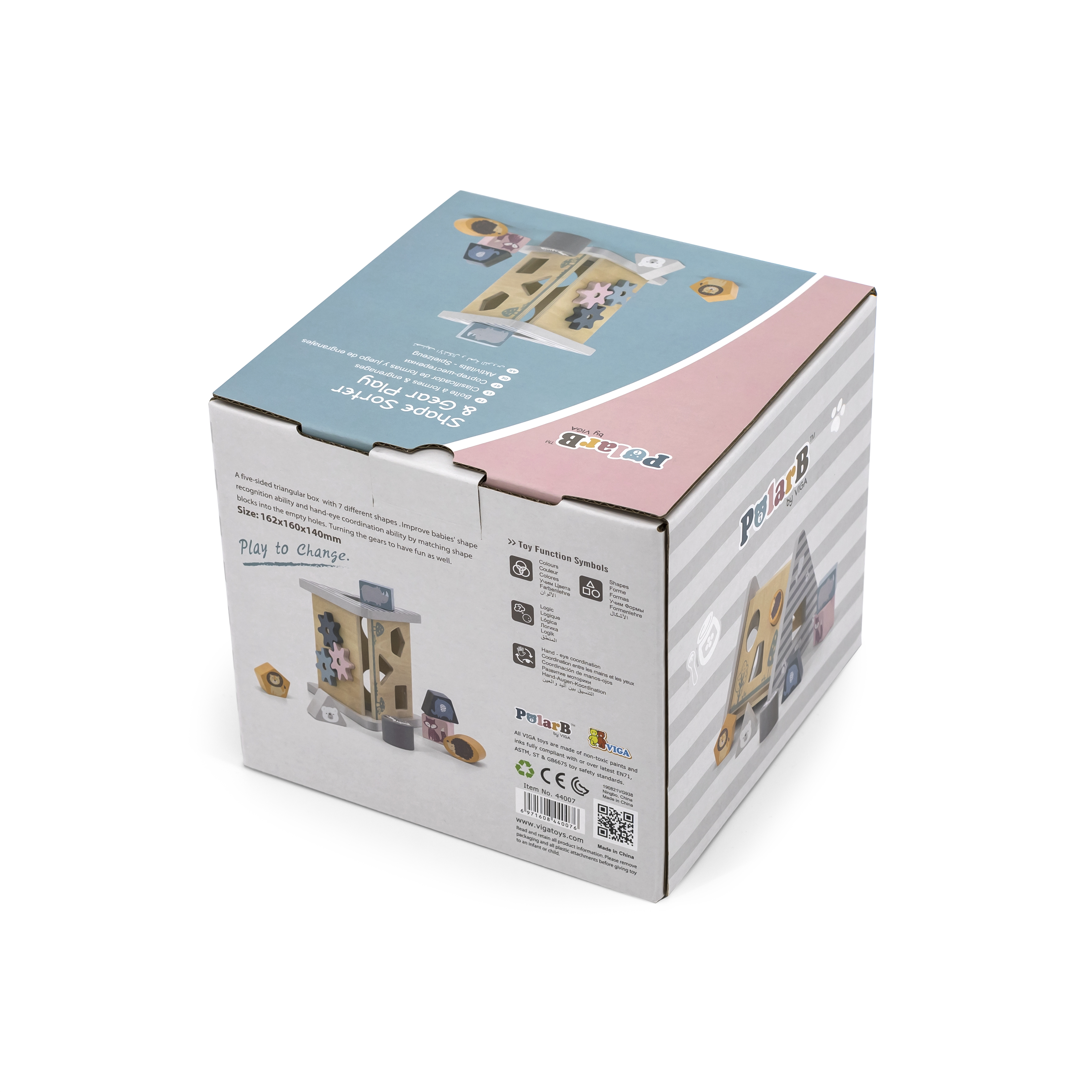 Viga 44007 PolarB 5w1 Edukacyjny Sorter — zdjęcie 4