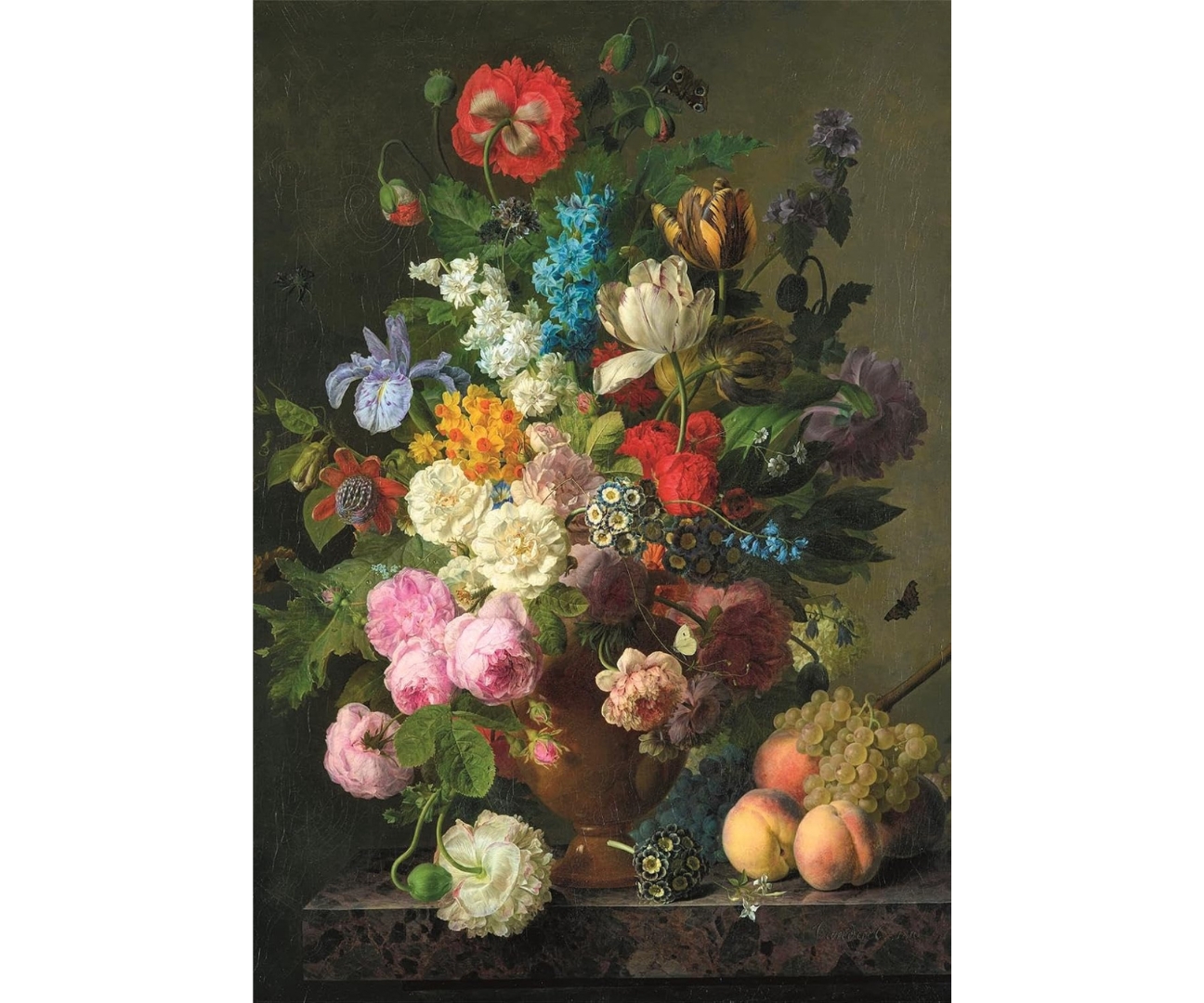 Clementoni 39970 Museum Collection Puzzle 1000 Elementów - Van Dael - Vaso di fiori — zdjęcie 2