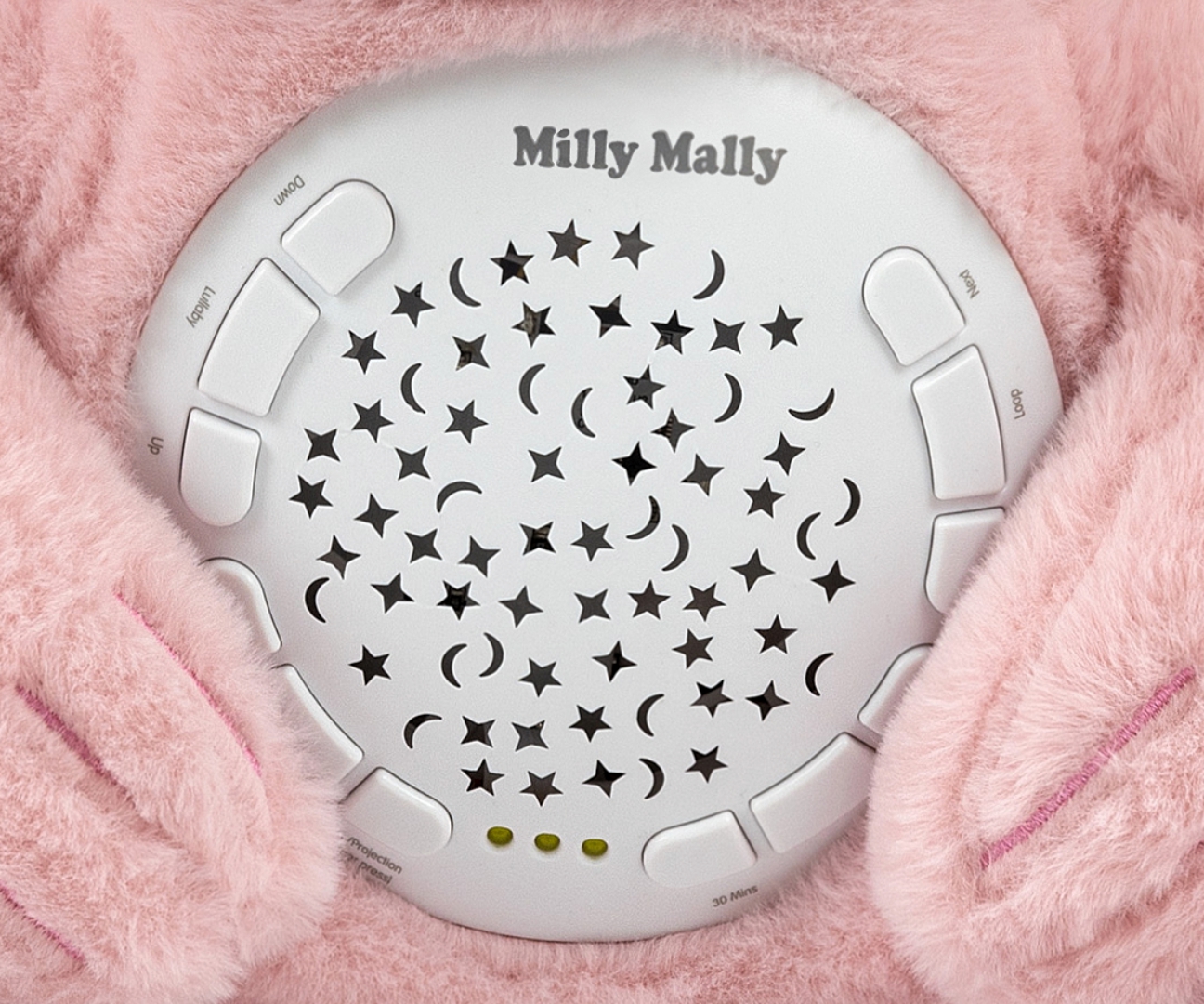 Milly Mally Zabawka pluszowa z Projektorem Milly Bear Pink — zdjęcie 4