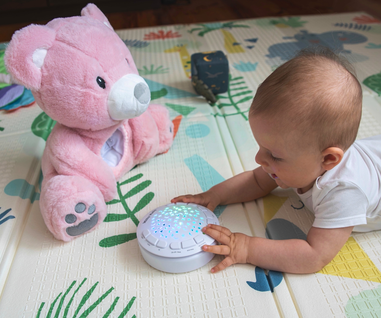Milly Mally Zabawka pluszowa z Projektorem Milly Bear Pink — zdjęcie 10