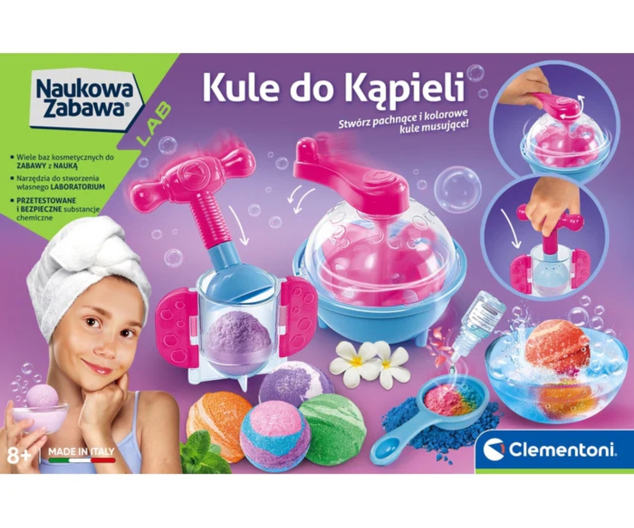 Clementoni 50397 Naukowa Zabawa Lab Kule Do Kąpieli — zdjęcie 3