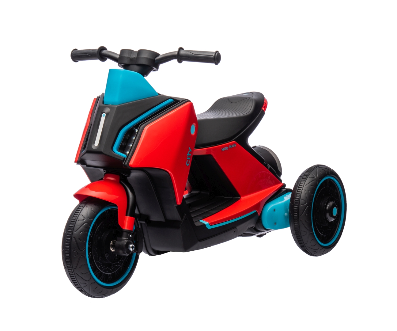 Akutoitega soiduk City Red roller