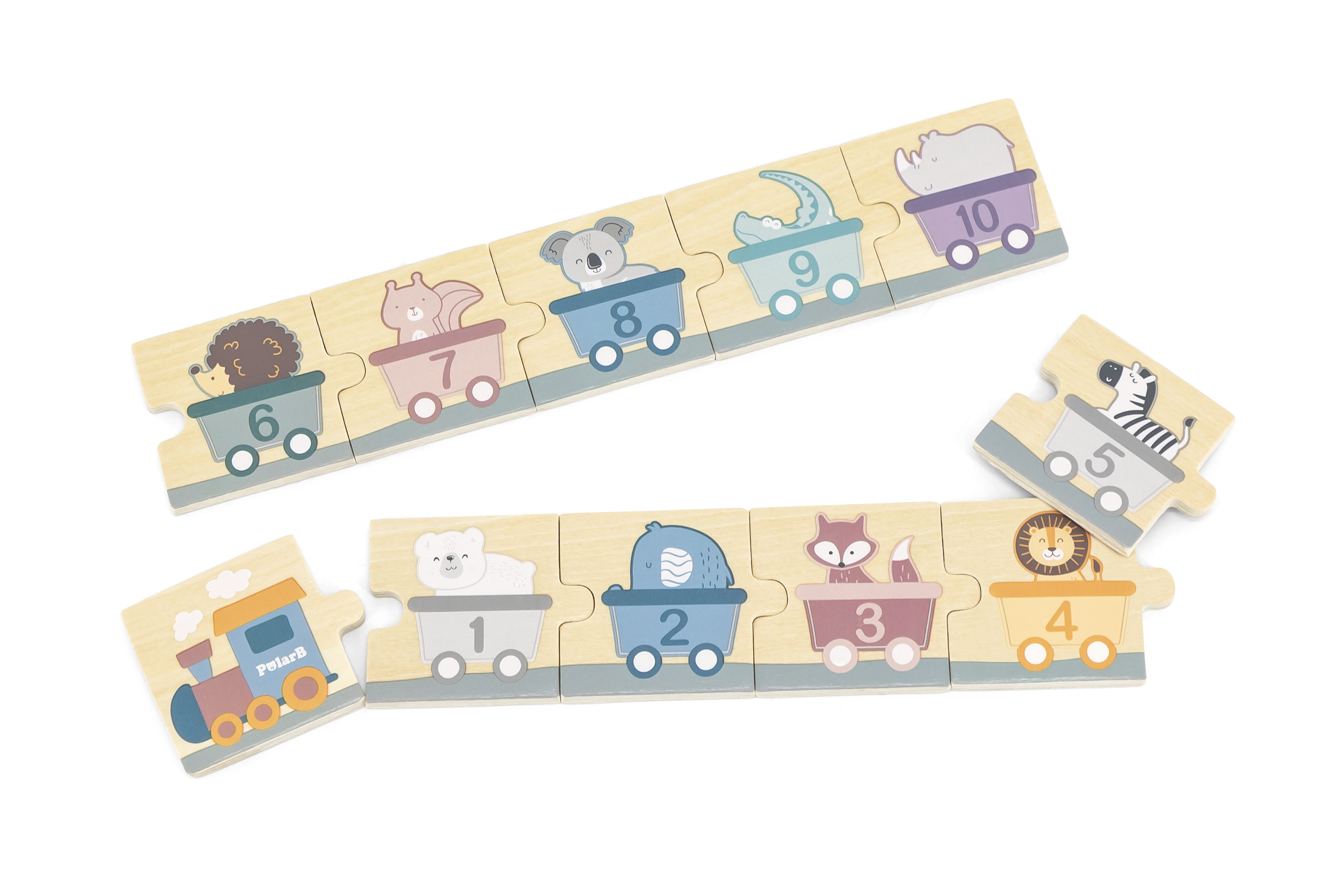 Viga 44071 PolarB Puzzle Liczby — zdjęcie 3